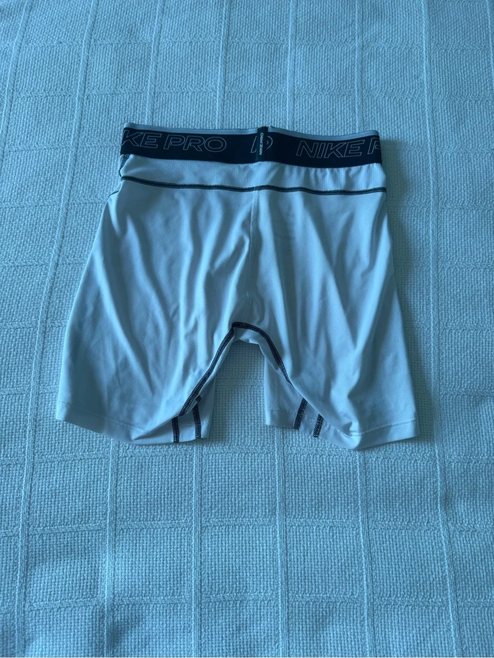 Men's Nike White Compression Boxer Briefs Size Small